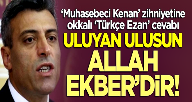UÄur IÅÄ±lak'tan ÃztÃ¼rk YÄ±lmaz'a mÃ¼thiÅ cevap: Uluyan ulusun, Allah Ekber'dir!
