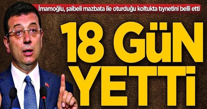 18 gün yetti
