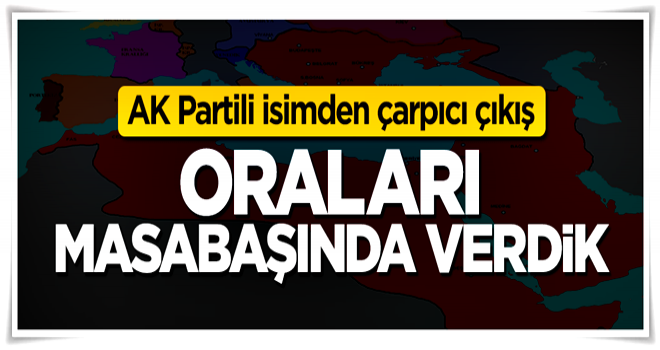 Burhan Kuzu'dan çarpıcı çıkış: Lozan'da Ortadoğu ve petrol yataklarını masada verdik