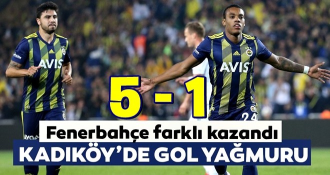 Fenerbahçe Konyaspor'u farklı yendi