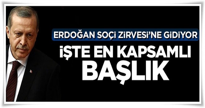 Cumhurbaşkanı Erdoğan'ın Soçi'deki en kapsamlı başlığı PYD