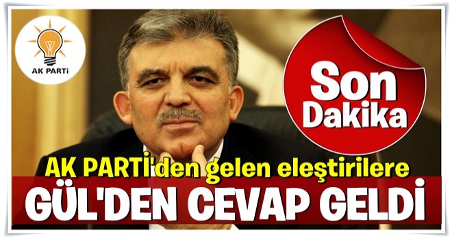 Abdullah Gül: Görüşlerimi açıklamaya devam edeceğim