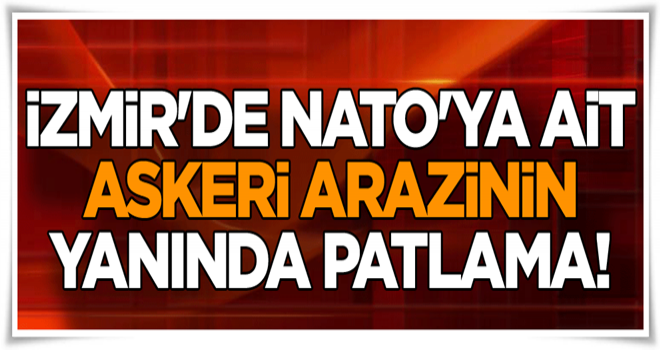 İzmir’de patlama!