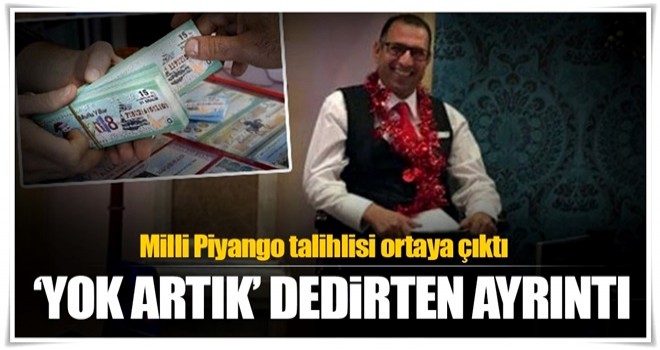 Milli Piyango'nun KKTC'deki talihlisi ortaya çıktı! 'Yok artık!' dedirtti...