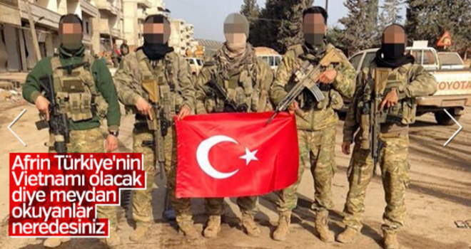 Özel Kuvvetler Afrin'de