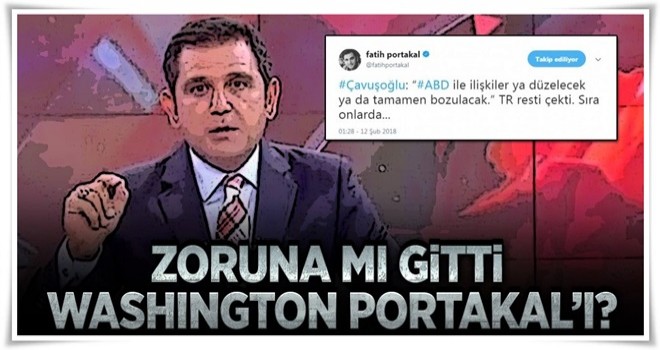 Fatih Portakal'a sosyal medyada büyük tepki .