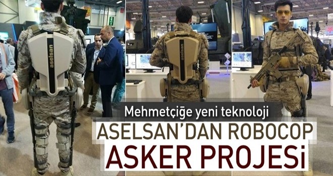 Robocop Mehmetçik göreve hazır