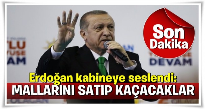 Erdoğan kabineye seslendi: Sakın izin vermeyin!