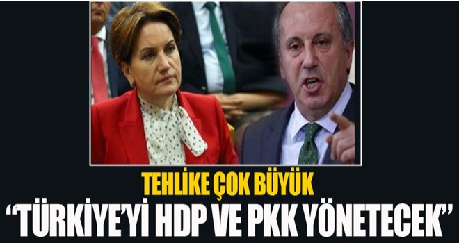 Şok iddia!! Türkiye’yi HDP ve PKK yönetecek..