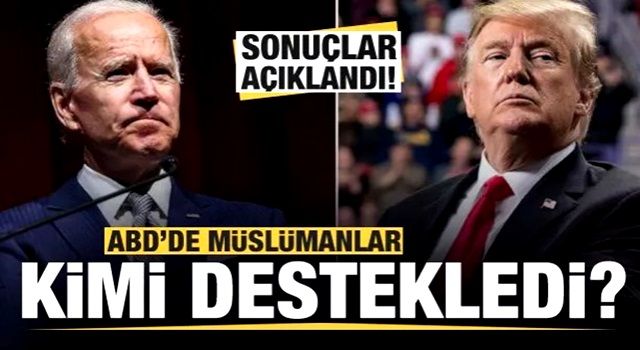 ABD'de Müslüman seçmenler kimi destekledi?