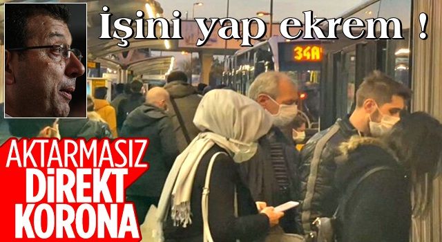 Altunizade metrobüs durağında yoğunluk: Tıkış tıkış gittiler