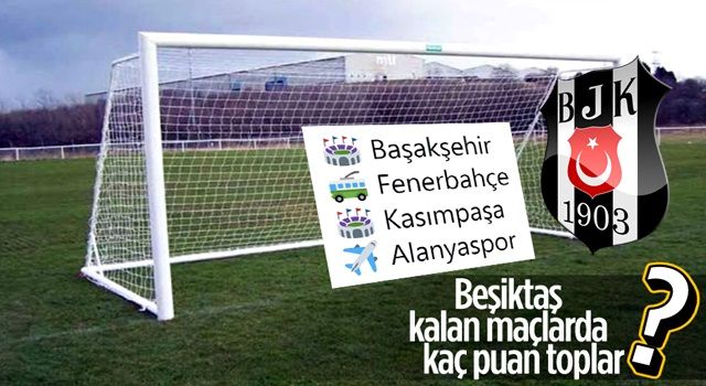 Beşiktaş'ı bekleyen zorlu fikstür