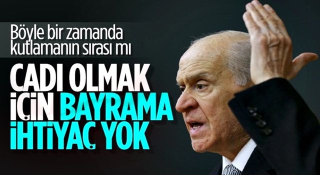 Devlet Bahçeli: Ölüm bu kadar ucuz olmamalı