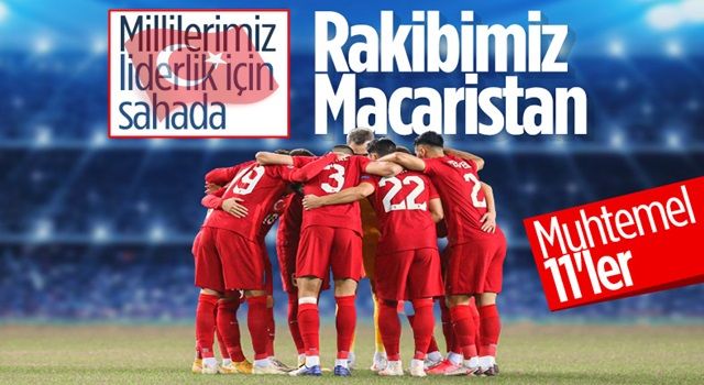 Macaristan-Türkiye maçının muhtemel 11'leri