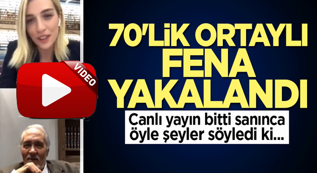 Canlı yayının bittiğini sanan İlber Ortaylı'dan Cansu Canan Özgen'e: Maşallah şuna bak