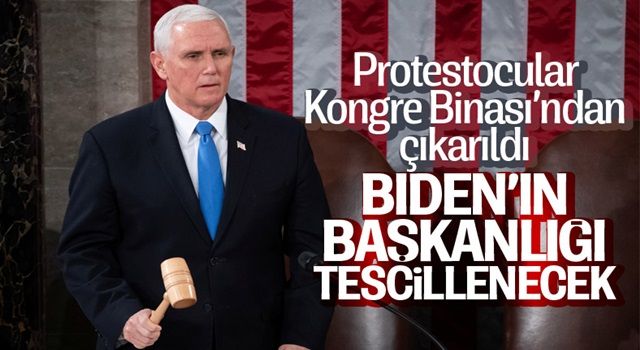 ABD Kongresi, Biden'ın başkanlığını onaylayacak