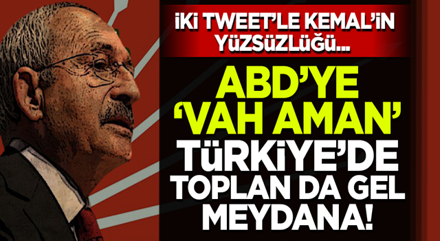 Kılıçdaroğlu'ndan ABD ve Türkiye için iki farklı 'sivil ayaklanma' mesajı