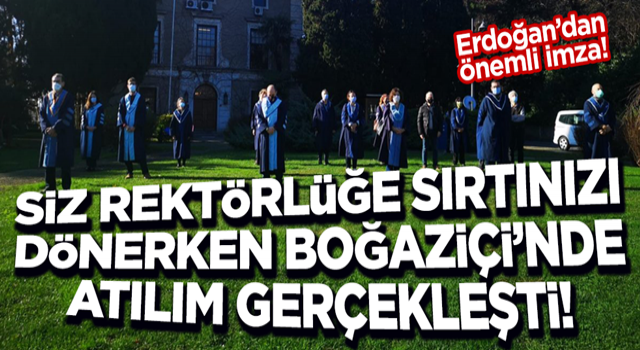 Başkan Erdoğan imzaladı! Boğaziçi Üniversitesi'ne Hukuk Fakültesi ve İletişim Fakültesi