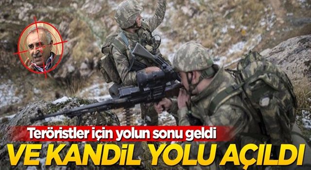 Ve yol açıldı! Kandil için yolun sonu...