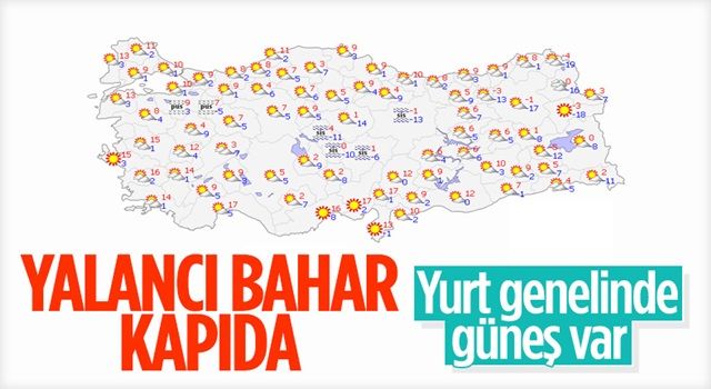 Yurt genelinde havalar ısınıyor