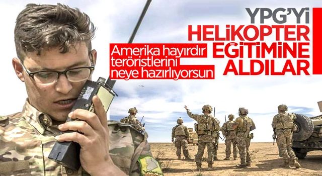 ABD'den YPG'ye helikopter eğitimi