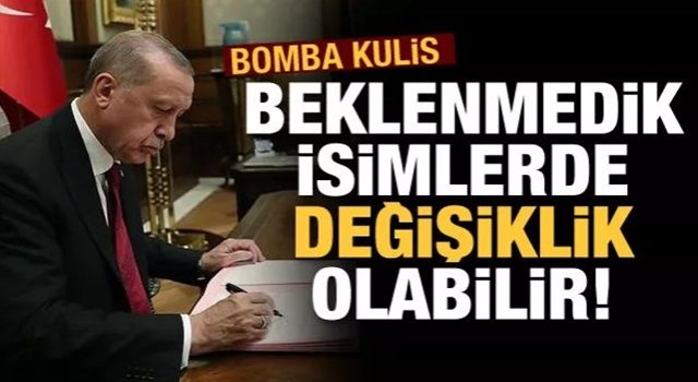 AK Parti'de beklenmedik isimlerde değişiklik olabilir!