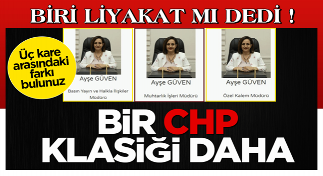 CHP'li belediyede bir kişiye 3 makam birden