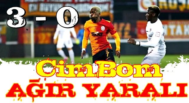 Galatasaray zirve yarışında ağır yara aldı!