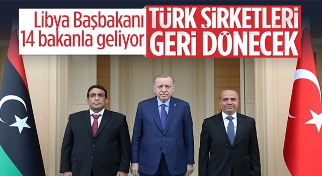 Libya Başbakanı Dibeybe Türkiye'ye geliyor