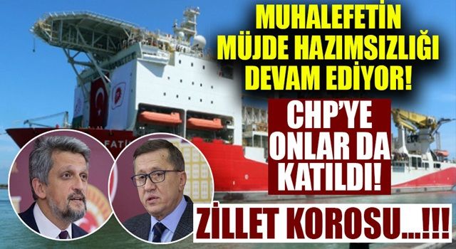 Müjde CHP, HDP, İYİ Parti de hazımsızlık yaptı!