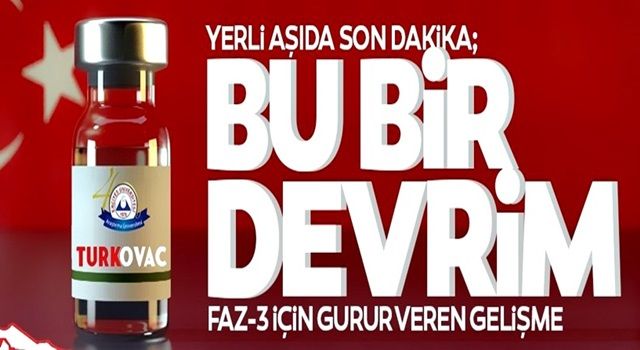 Yerli aşı Türkovac'ta son dakika: Güven tam gelecek aydınlık