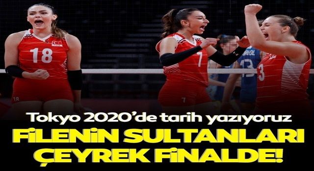 Son dakika: Filenin Sultanları Tokyo Olimpiyatları’nda çeyrek finalde!