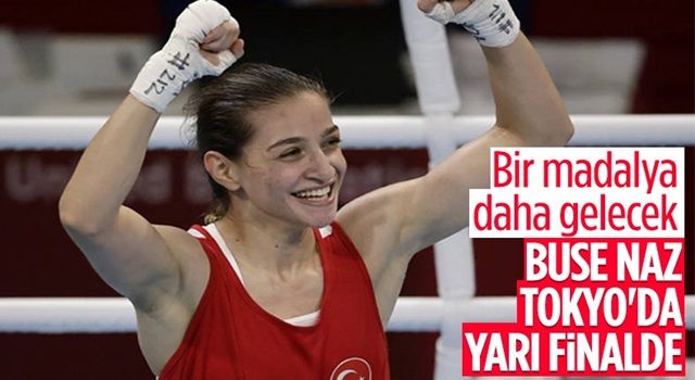 Buse Naz Çakıroğlu Tokyo'da yarı finalde