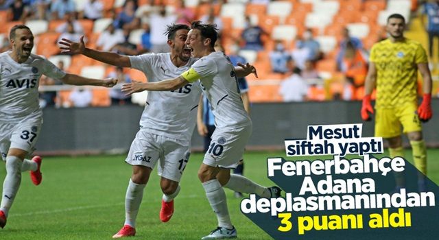 Fenerbahçe Adana Demirspor'u tek golle geçti