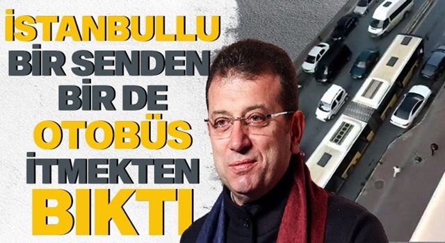 İstanbul’da bozulan İETT trafiği olumsuz etkiledi!