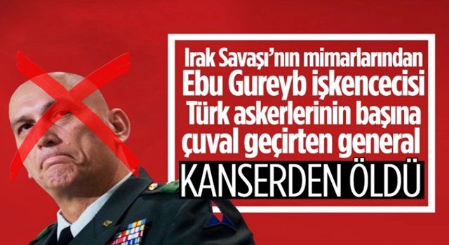 'Çuvalcı general' ABD'li komutan Odierno kanserden öldü