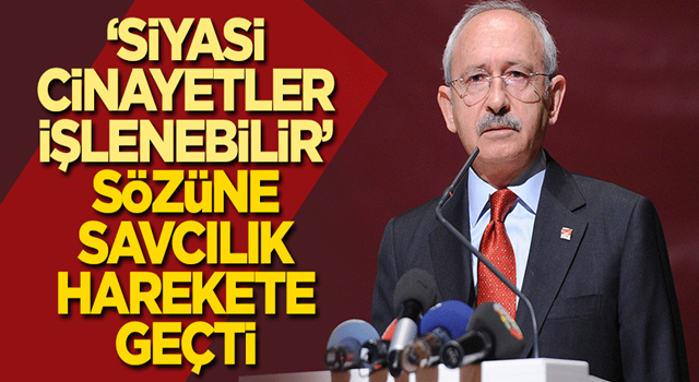 ‘Siyasi cinayetler işlenebileceği’ iddialarıyla ilgili resen soruşturma başlatıldı