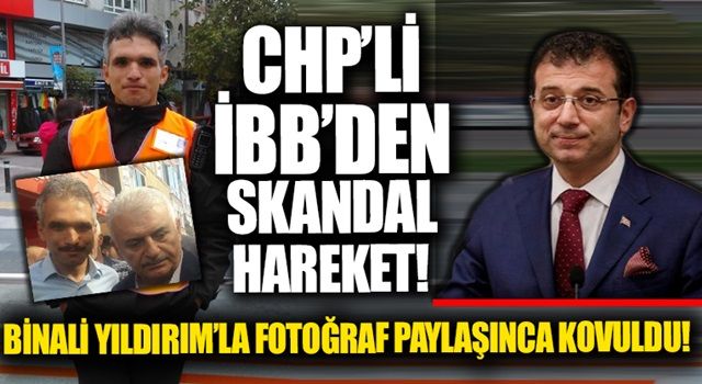 'Binali Yıldırım'la fotoğrafımı paylaştığım için İBB işten attı'