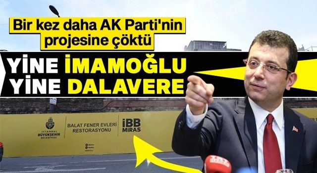 ekrem AK Partili Fatih Belediyesi’nin emeklerini hiçe sayıp hazıra konmaya çalıştı