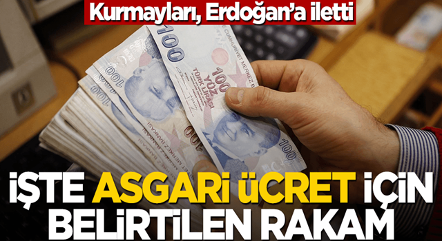 AK Partili kurmaylar Erdoğan'a görüş bildirdi: İşte asgari ücret için düşünülen rakam!