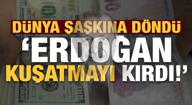 Son dakika: Dünya şaşkına döndü! "Erdoğan kuşatmayı kırdı..."