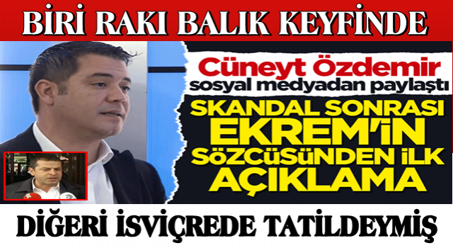 Cüneyt Özdemir sosyal medyadan paylaştı... Skandal sonrası Murat Ongun'dan ilk açıklama