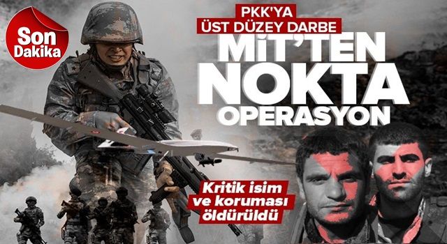 MİT'ten nokta operasyon! PKK'nın sözde Sincar komutanı Azad İzzeddin ve koruması öldürüldü.