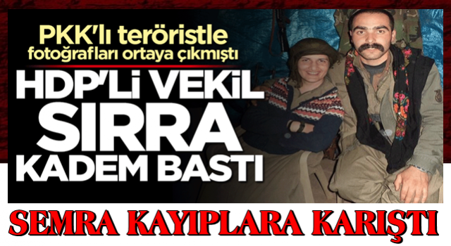 PKK'lı teröristle fotoğrafları ortaya çıkmıştı... Kayıplara karıştı