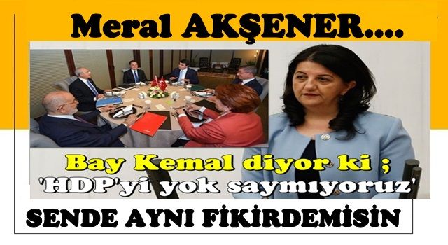 Kemal Kılıçdaroğlu: HDP'yi yok saymıyoruz