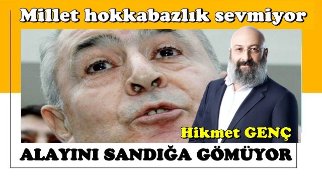 Millet hokkabazlık sevmiyor! Alayını...