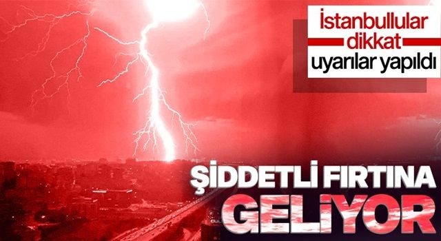 Vali Ali Yerlikaya’dan İstanbul için fırtına uyarısı! “Tedbiri elden bırakmayalım”