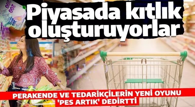 Bu kadarına da pes! Piyasada şeker darlığı oluşturmak için yeni oyuna giriştiler!