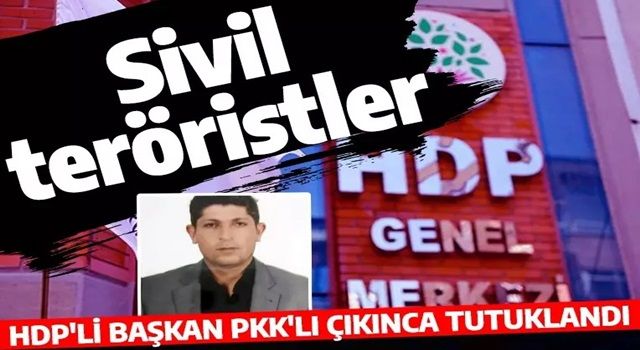 HDP'li Tekirdağ İl Başkanı PKK'lı çıkınca tutuklandı