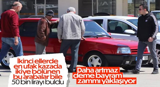 İkinci el otomobil pazarında fiyat artışı sürüyor